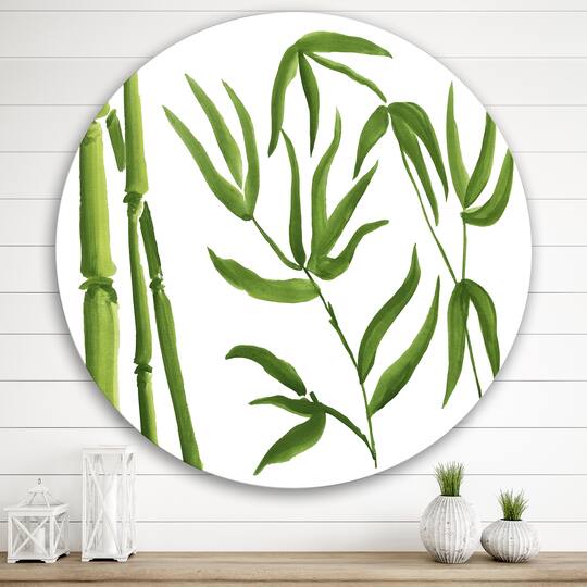 Designart - Bamboo Branches In The Forest IV